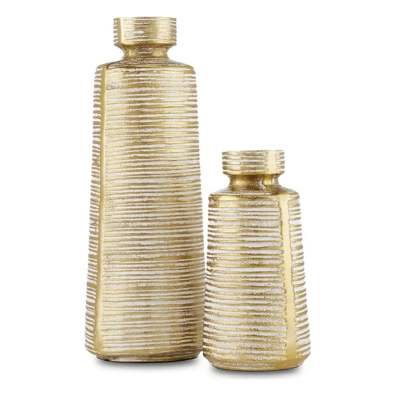 Track lighting for creating a moody atmosphereKenna Vase Set of 2