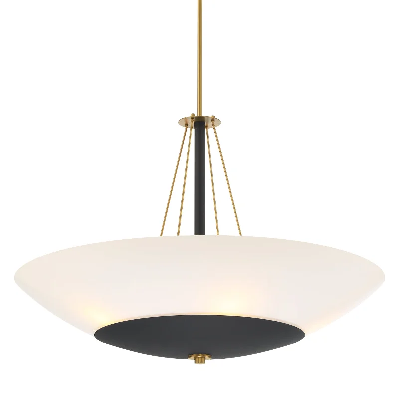 Explosion - Proof Industrial Lighting for Hazardous LocationsBax 32" 5 Lights Pendant Light Black Finish Explosion - Proof Industrial Lighting for Hazardous LocationsBax 32" 5 Lights Pendant Light Black Finish