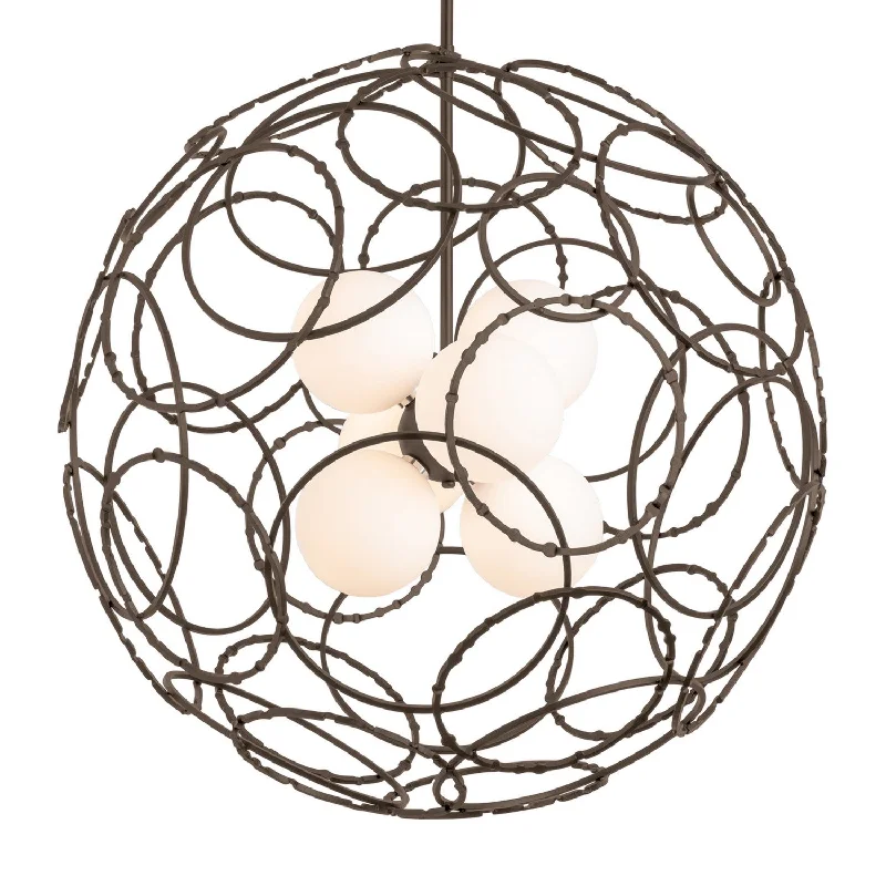 Industrial Lighting for Chemical PlantsOlympus Six Light Pendant