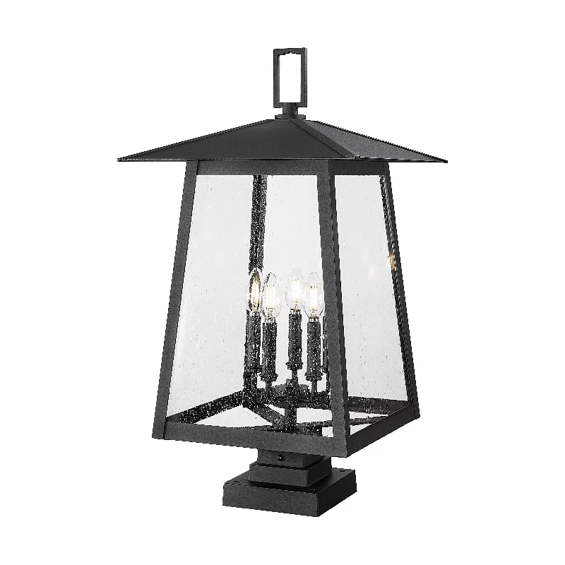 Track lighting with a sleek profileRainer 5-Light Outdoor Pier Mounted Fixture