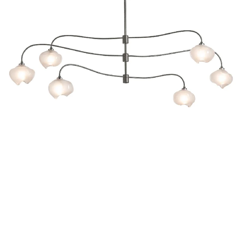 Industrial Lighting for Metal Fabrication ShopsUme Six Light Pendant