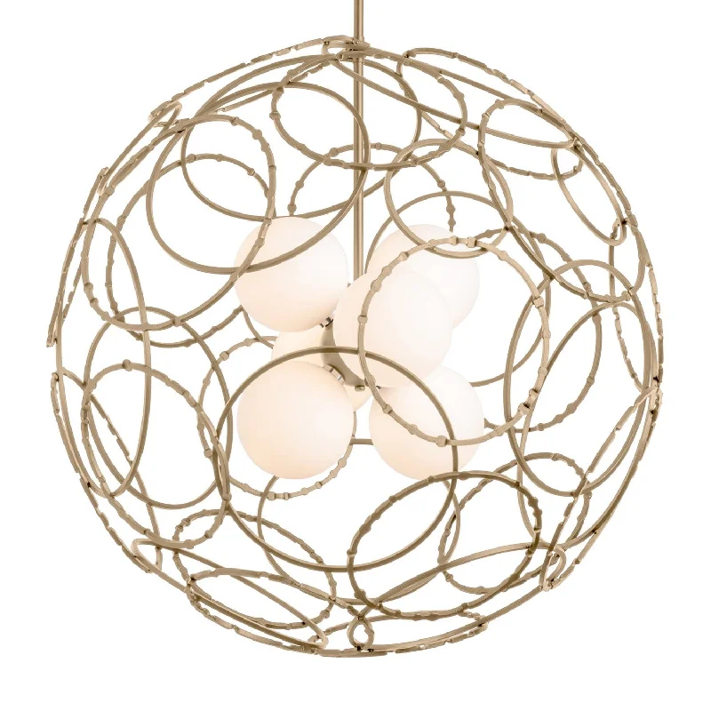 Industrial Lighting for Electronics ManufacturingOlympus Six Light Pendant