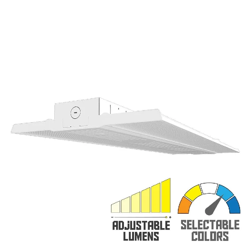 Industrial Task Lighting for Precision WorkstationsRAB RBAY17, Field-Adjustable Linear High Bay LED Light Industrial Task Lighting for Precision WorkstationsRAB RBAY17, Field-Adjustable Linear High Bay LED Light