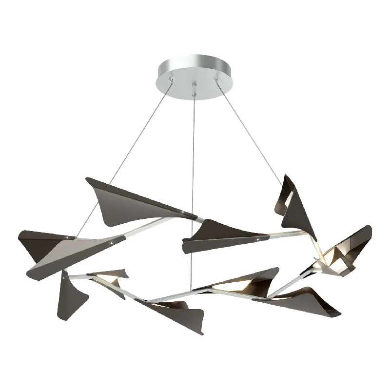 Adjustable Industrial Lighting for Flexible IlluminationPlume LED Pendant