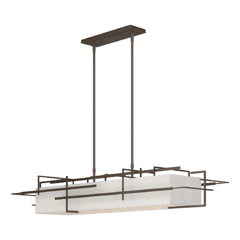 Adjustable Industrial Lighting for Flexible IlluminationEtch Four Light Pendant