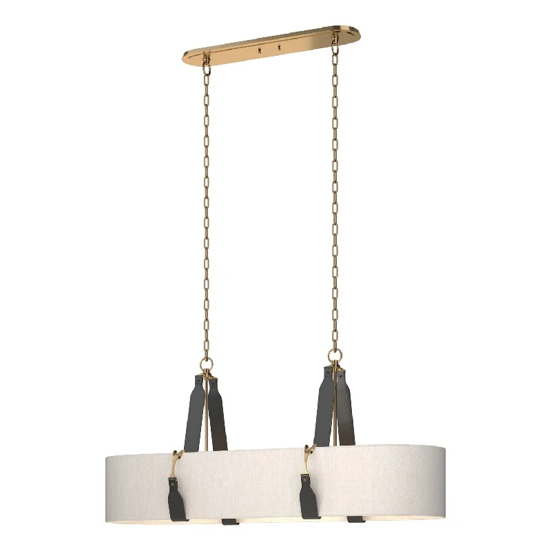 Industrial Emergency Lighting for Safety in FactoriesSaratoga Four Light Pendant