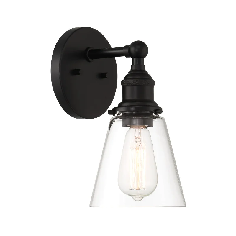 Industrial Pendant Lighting for Machine ShopsBarwell 11" 1 Light Wall Sconce Black Finish Industrial Pendant Lighting for Machine ShopsBarwell 11" 1 Light Wall Sconce Black Finish