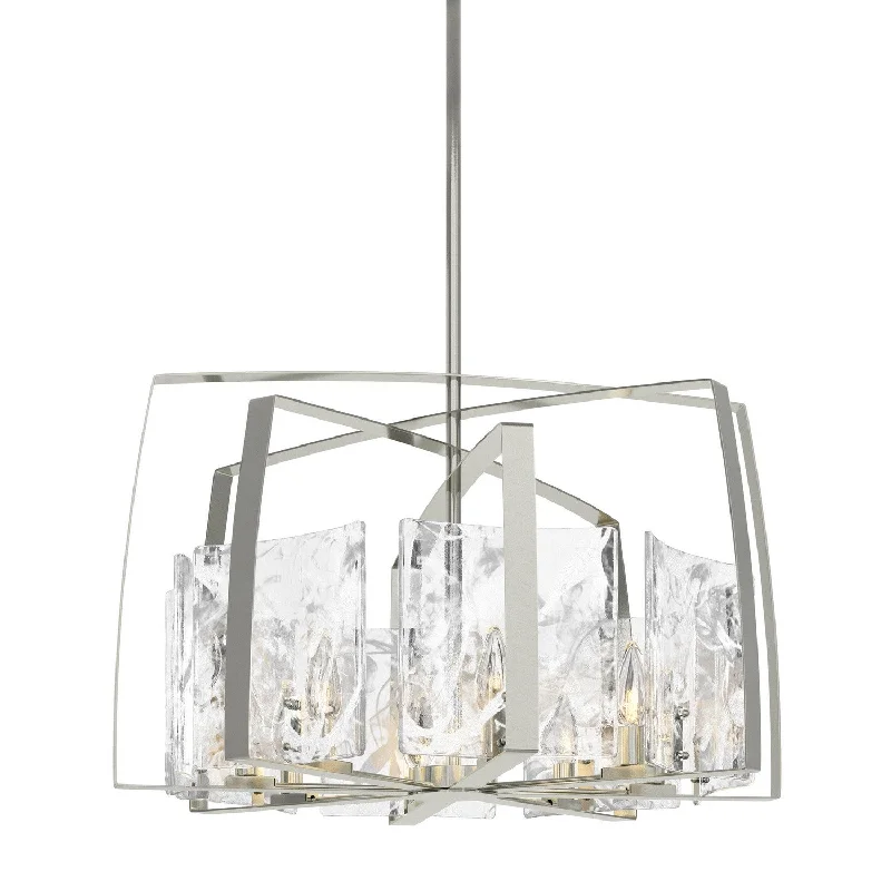 Waterproof Industrial Lighting for Wet AreasArc Eight Light Pendant