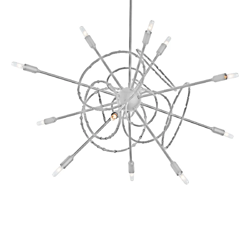 Industrial Lighting for Automotive Manufacturing PlantsOlympus 12 Light Pendant