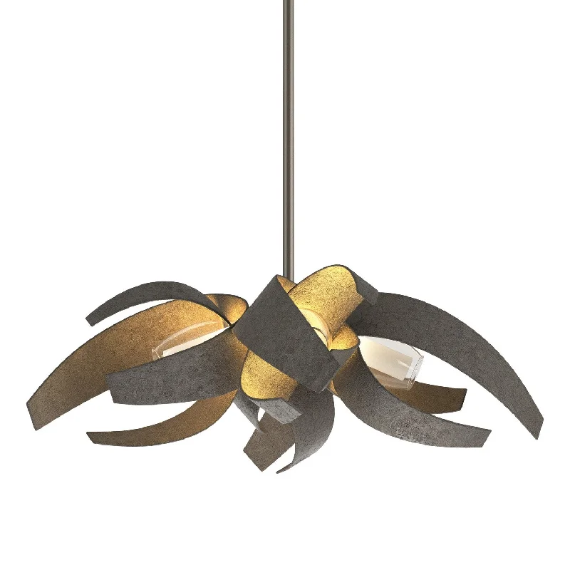 Industrial Wall - Mounted Lighting for Workshop WallsCorona Four Light Pendant