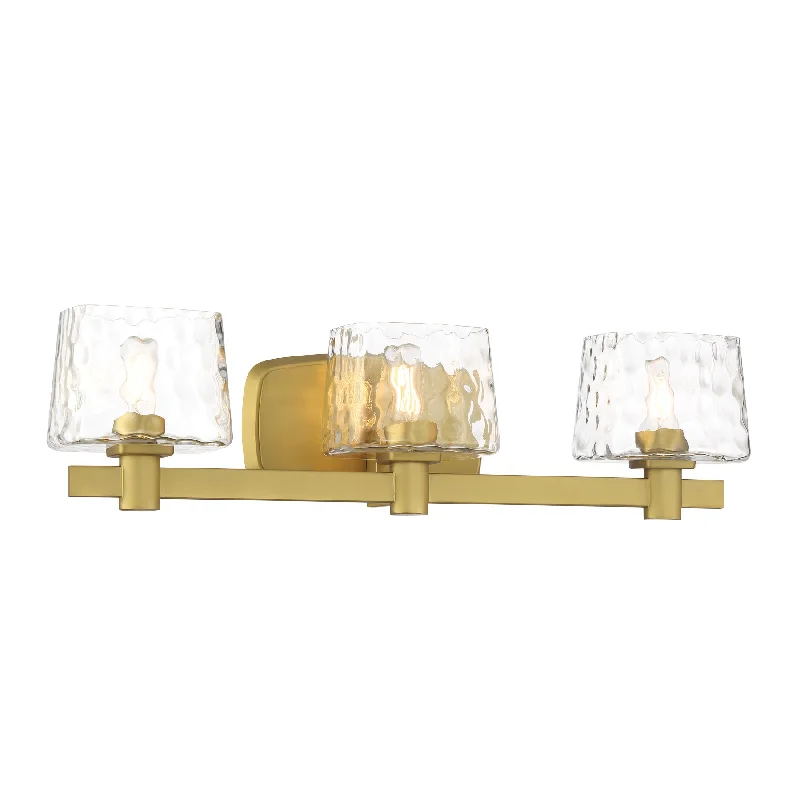 Industrial Lighting for Furniture FactoriesDrysdale 24" 3 Lights Vanity Light Brass Finish Industrial Lighting for Furniture FactoriesDrysdale 24" 3 Lights Vanity Light Brass Finish