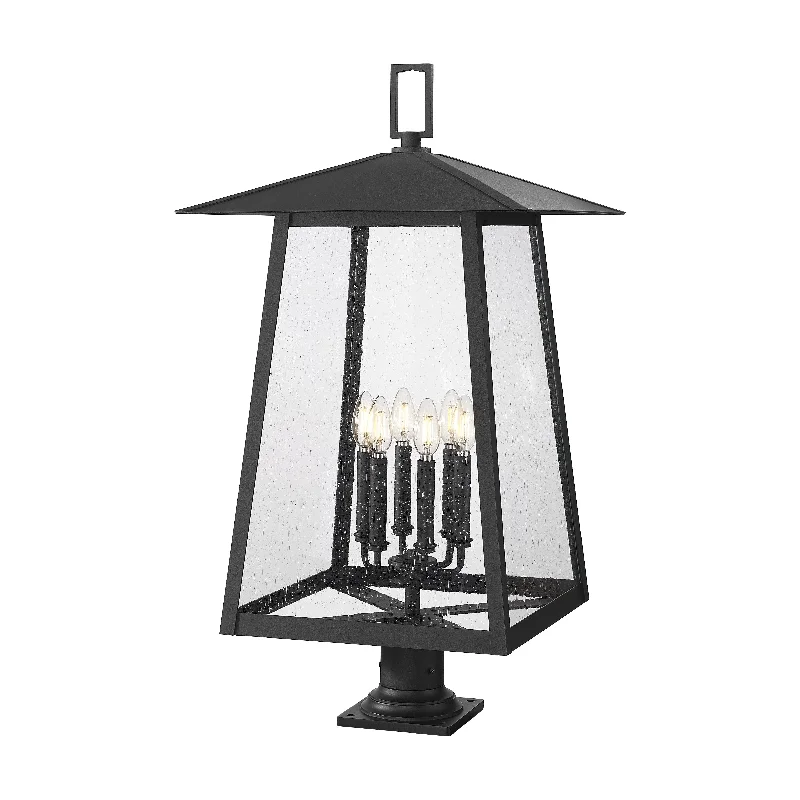 Track lighting for small apartmentsRainer 6-Light Outdoor Pier Mounted Fixture
