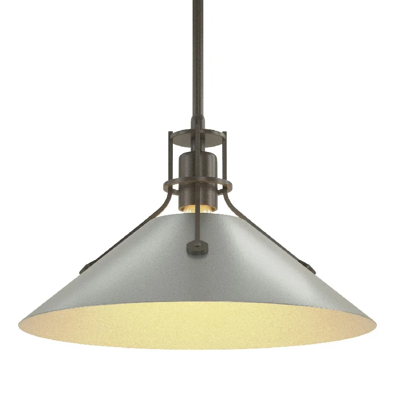 Industrial Lighting for Metal Fabrication ShopsHenry One Light Pendant