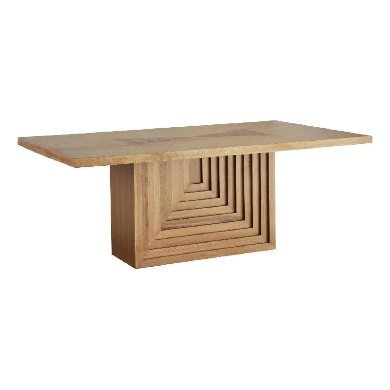 Track lighting for creating a focal pointCrockett Dining Table