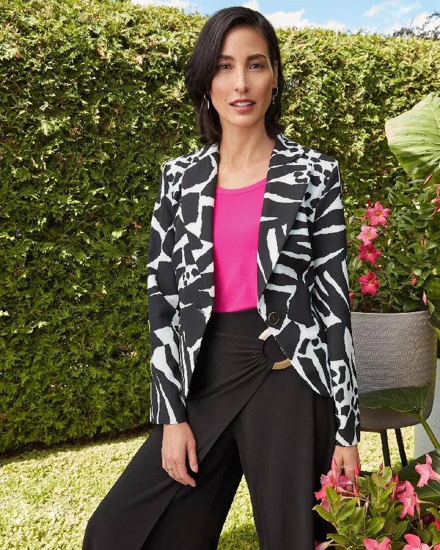 Joseph Ribkoff Safari Print Blazer