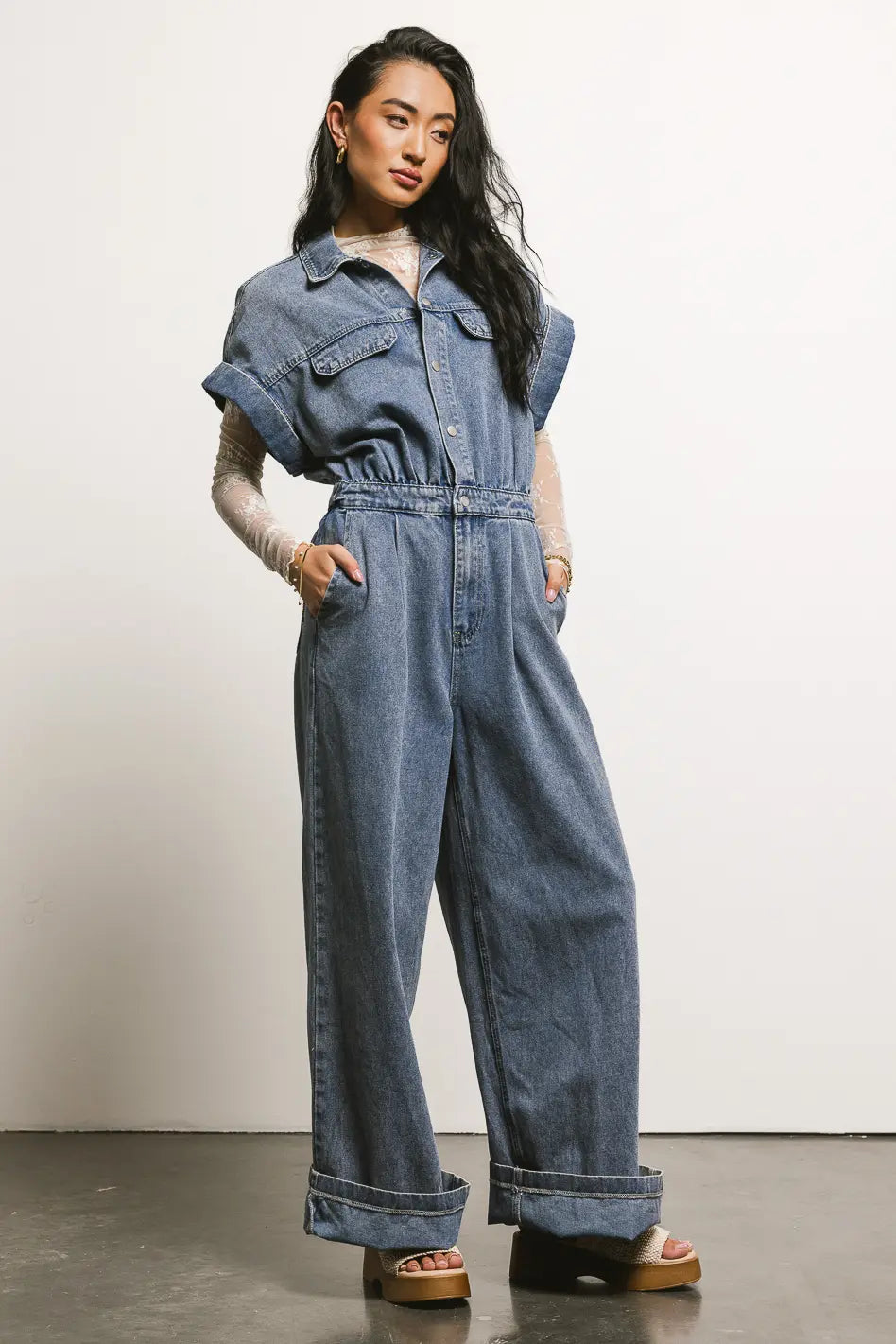 Milani Denim Jumpsuit