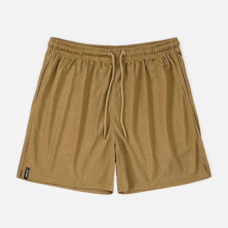 Tan Brown Shorts - 7