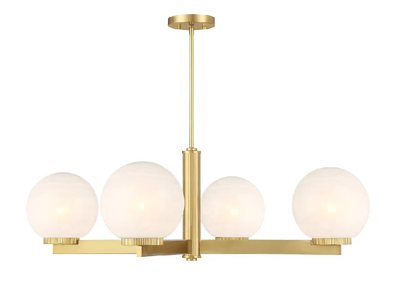 Ceiling - Mounted Chandeliers for Standard CeilingsCeiling - Mounted Chandeliers for Standard CeilingsMeridian 4-Light Chandelier