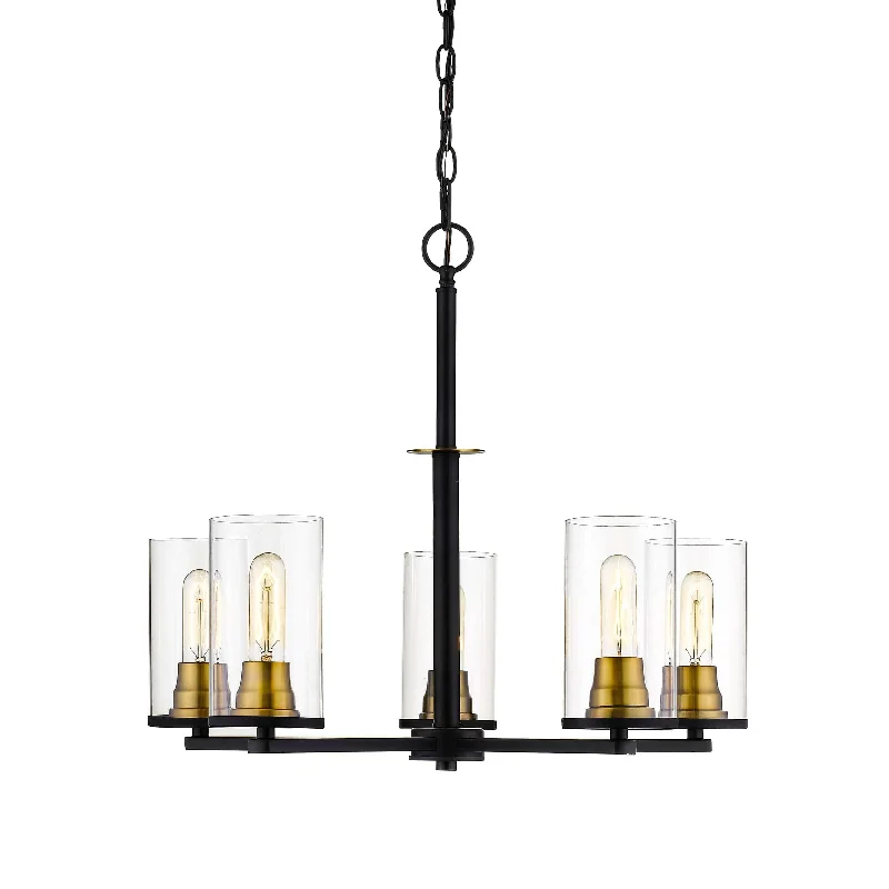 Chandeliers with Venetian Glass for a Luxurious LookChandeliers with Venetian Glass for a Luxurious Look5 Lamps Pasadena Chandelier - Matte Black / Heirloom Bronze - Clear Glass - 26in Diameter - E26 Medium Base Chandeliers with Venetian Glass for a Luxurious LookChandeliers with Venetian Glass for a Luxurious Look5 Lamps Pasadena Chandelier - Matte Black / Heirloom Bronze - Clear Glass - 26in Diameter - E26 Medium Base