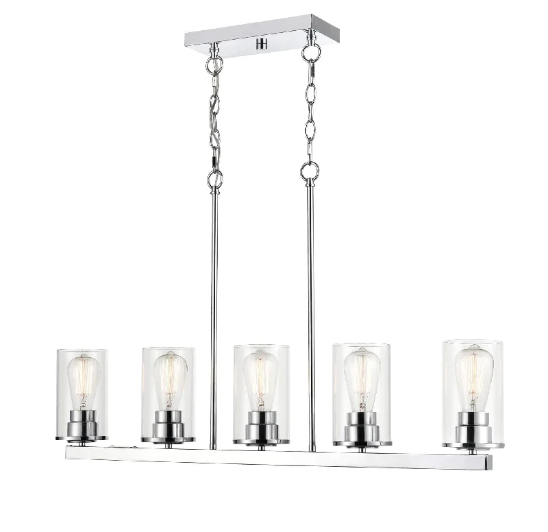 Chandeliers with Metal Frames in Copper FinishChandeliers with Metal Frames in Copper Finish5 Lamps Verlana Island Chandelier - Chrome - Clear Glass - 35in Diameter - E26 Medium Base Chandeliers with Metal Frames in Copper FinishChandeliers with Metal Frames in Copper Finish5 Lamps Verlana Island Chandelier - Chrome - Clear Glass - 35in Diameter - E26 Medium Base