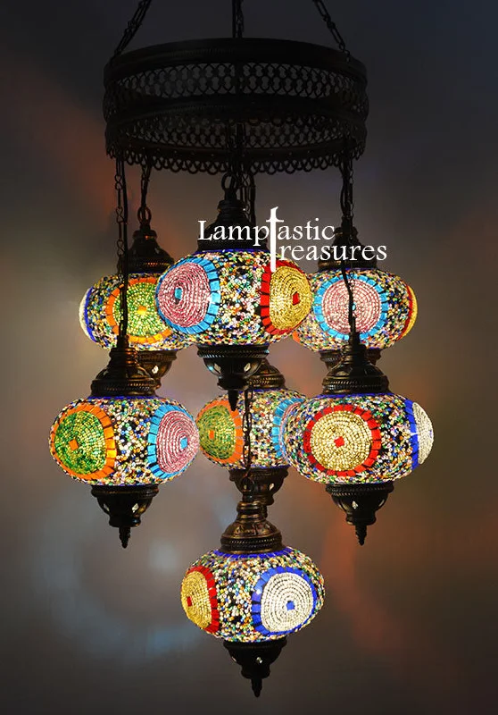 Chandeliers for Low Ceilings to Avoid OvercrowdingChandeliers for Low Ceilings to Avoid Overcrowding7 Globe Turkish Mosaic Chandelier Chandeliers for Low Ceilings to Avoid OvercrowdingChandeliers for Low Ceilings to Avoid Overcrowding7 Globe Turkish Mosaic Chandelier