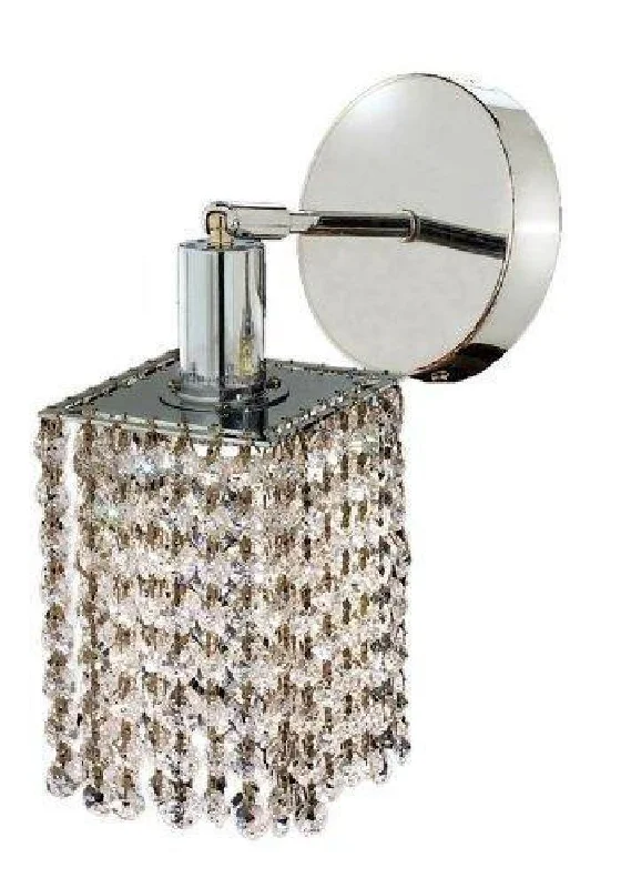 LED Chandeliers for Energy - Efficient LightingLED Chandeliers for Energy - Efficient LightingZC121-1281W-R-E-CL/RC By Regency Lighting Mini Collection 1 Lights Wall Sconce Chrome Finish LED Chandeliers for Energy - Efficient LightingLED Chandeliers for Energy - Efficient LightingZC121-1281W-R-E-CL/RC By Regency Lighting Mini Collection 1 Lights Wall Sconce Chrome Finish