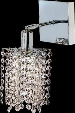 Chandeliers with Metal Frames in Black FinishChandeliers with Metal Frames in Black FinishZC121-1281W-S-P-CL/EC By Regency Lighting Mini Collection 1 Lights Wall Sconce Chrome Finish Chandeliers with Metal Frames in Black FinishChandeliers with Metal Frames in Black FinishZC121-1281W-S-P-CL/EC By Regency Lighting Mini Collection 1 Lights Wall Sconce Chrome Finish