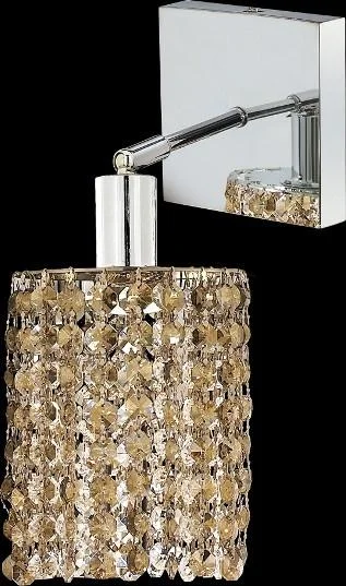 LED Chandeliers for Energy - Efficient LightingLED Chandeliers for Energy - Efficient LightingZC121-1281W-S-R-GT/RC By Regency Lighting Mini Collection 1 Lights Wall Sconce Chrome Finish LED Chandeliers for Energy - Efficient LightingLED Chandeliers for Energy - Efficient LightingZC121-1281W-S-R-GT/RC By Regency Lighting Mini Collection 1 Lights Wall Sconce Chrome Finish