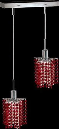 Chandeliers with Adjustable Height for Custom InstallationChandeliers with Adjustable Height for Custom InstallationZC121-1282D-O-P-BO/RC By Regency Lighting Mini Collection 2 Lights Pendant Chrome Finish Chandeliers with Adjustable Height for Custom InstallationChandeliers with Adjustable Height for Custom InstallationZC121-1282D-O-P-BO/RC By Regency Lighting Mini Collection 2 Lights Pendant Chrome Finish