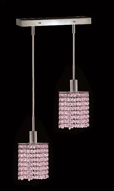 Chandeliers with Clear Crystal for a Sparkling EffectChandeliers with Clear Crystal for a Sparkling EffectZC121-1282D-O-S-RO/RC By Regency Lighting Mini Collection 2 Lights Pendant Chrome Finish Chandeliers with Clear Crystal for a Sparkling EffectChandeliers with Clear Crystal for a Sparkling EffectZC121-1282D-O-S-RO/RC By Regency Lighting Mini Collection 2 Lights Pendant Chrome Finish