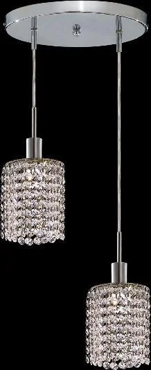 Chandeliers with Multiple Lights for Maximum IlluminationChandeliers with Multiple Lights for Maximum IlluminationZC121-1282D-R-R-CL/EC By Regency Lighting Mini Collection 2 Lights Pendant Chrome Finish Chandeliers with Multiple Lights for Maximum IlluminationChandeliers with Multiple Lights for Maximum IlluminationZC121-1282D-R-R-CL/EC By Regency Lighting Mini Collection 2 Lights Pendant Chrome Finish