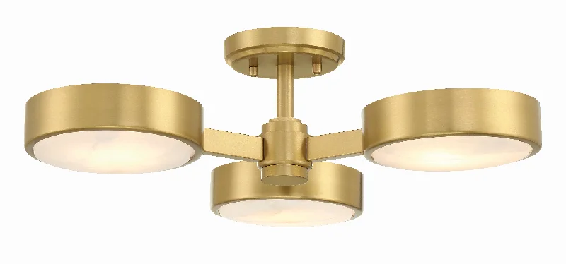 Modern Crystal Chandeliers for Contemporary HomesModern Crystal Chandeliers for Contemporary HomesOrson 3 Light Modern Gold Semi Flush Mount - C193-ORS-733-MG-ST Modern Crystal Chandeliers for Contemporary HomesModern Crystal Chandeliers for Contemporary HomesOrson 3 Light Modern Gold Semi Flush Mount - C193-ORS-733-MG-ST