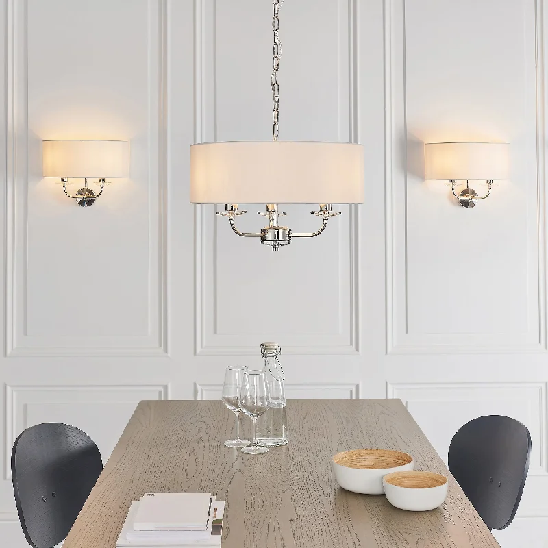 Traditional Brass Chandeliers for Classic InteriorsTraditional Brass Chandeliers for Classic InteriorsEndon Nixon 3lt Pendant Bright Nickel Traditional Brass Chandeliers for Classic InteriorsTraditional Brass Chandeliers for Classic InteriorsEndon Nixon 3lt Pendant Bright Nickel