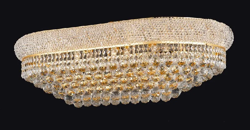 Chandeliers with Frosted Glass for a Softer Light DiffusionChandeliers with Frosted Glass for a Softer Light DiffusionFrench Empire Crystal Flush Basket Chandelier Chandeliers Lighting H12" X W20" - CJD-FLUSH/CG/2180/36 Chandeliers with Frosted Glass for a Softer Light DiffusionChandeliers with Frosted Glass for a Softer Light DiffusionFrench Empire Crystal Flush Basket Chandelier Chandeliers Lighting H12" X W20" - CJD-FLUSH/CG/2180/36