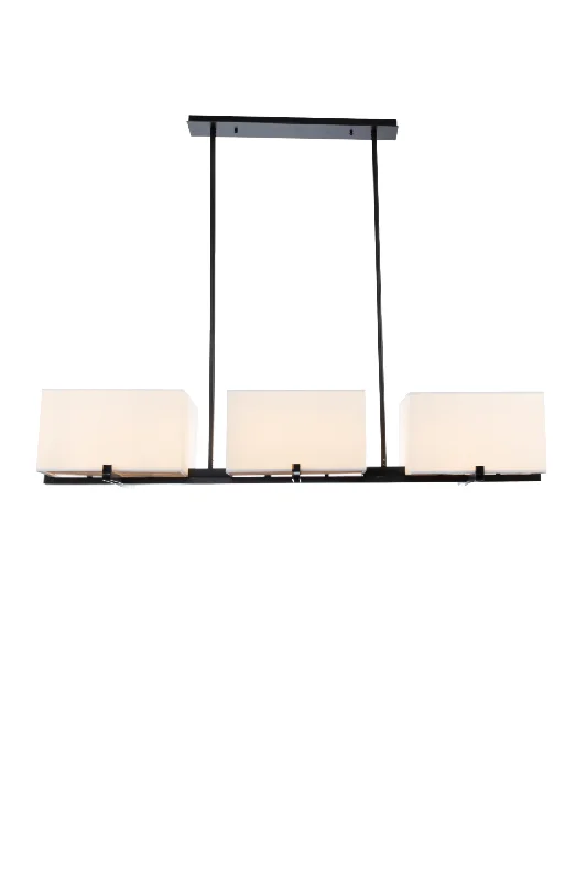 Chandeliers with Frosted Glass for a Softer Light DiffusionChandeliers with Frosted Glass for a Softer Light DiffusionRectangular Shades Pendant Lamp | Liang & Eimil Cameron