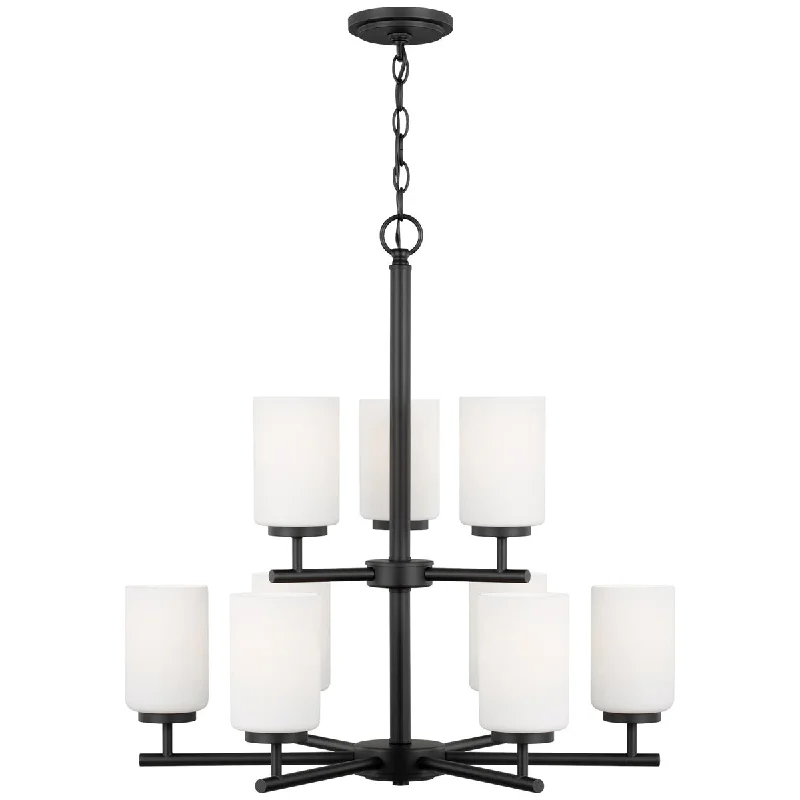 Ceiling - Mounted Chandeliers for Standard CeilingsCeiling - Mounted Chandeliers for Standard CeilingsSea Gull Lighting Oslo 9-Light Chandelier with Bulb Ceiling - Mounted Chandeliers for Standard CeilingsCeiling - Mounted Chandeliers for Standard CeilingsSea Gull Lighting Oslo 9-Light Chandelier with Bulb