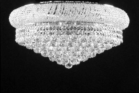 Chandeliers for Dining Rooms to Set the Mood for MealsChandeliers for Dining Rooms to Set the Mood for MealsSwarovski Crystal Trimmed Chandelier! Flush French Empire Crystal Chandelier Chandeliers Lighting H 15" X W 24" - G93-SILVER/FLUSH/542/15SW Chandeliers for Dining Rooms to Set the Mood for MealsChandeliers for Dining Rooms to Set the Mood for MealsSwarovski Crystal Trimmed Chandelier! Flush French Empire Crystal Chandelier Chandeliers Lighting H 15" X W 24" - G93-SILVER/FLUSH/542/15SW