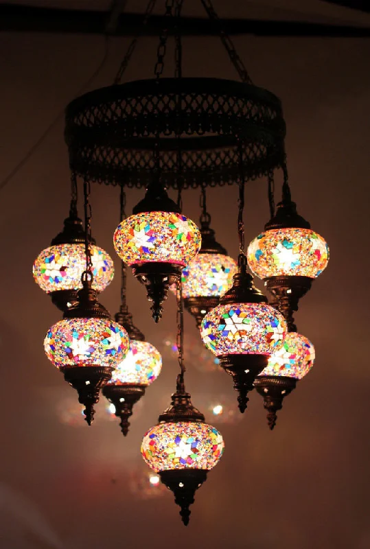 Chandeliers for High Ceilings to Fill Vertical SpaceChandeliers for High Ceilings to Fill Vertical SpaceTurkish Mosaic 9 Globe Chandelier Lamp Chandeliers for High Ceilings to Fill Vertical SpaceChandeliers for High Ceilings to Fill Vertical SpaceTurkish Mosaic 9 Globe Chandelier Lamp