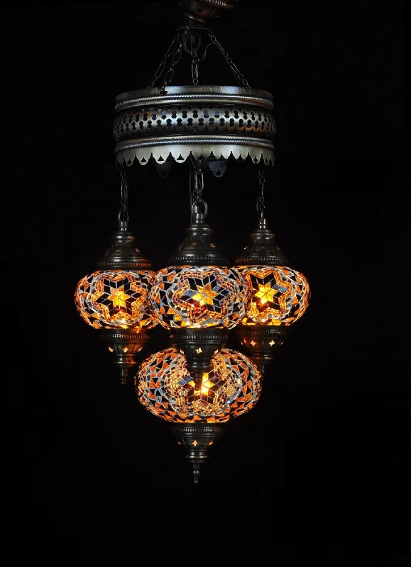 Chandeliers with Metal Frames in Bronze FinishChandeliers with Metal Frames in Bronze FinishTurkish Mosaic 4 Globe Chandelier Lamp Chandeliers with Metal Frames in Bronze FinishChandeliers with Metal Frames in Bronze FinishTurkish Mosaic 4 Globe Chandelier Lamp
