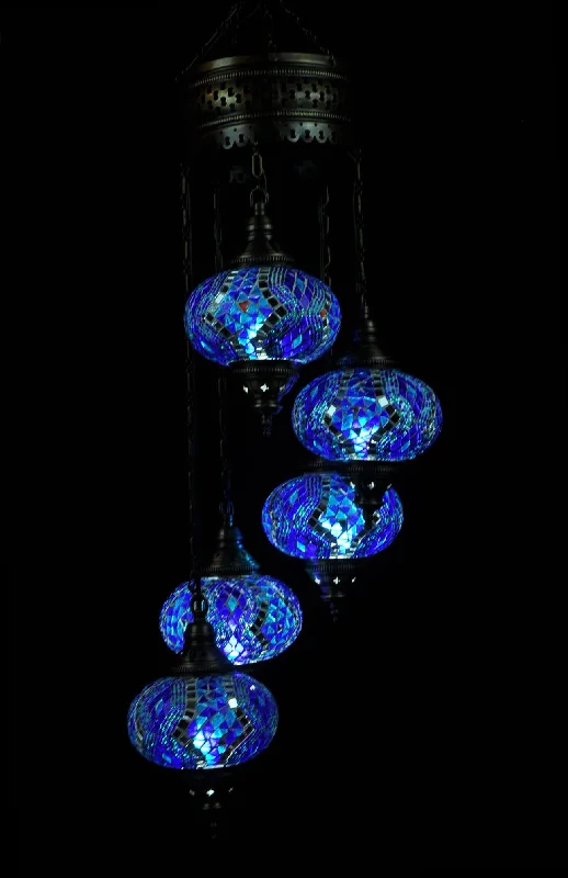 Large Chandeliers for Grand Halls and FoyersLarge Chandeliers for Grand Halls and FoyersTurkish Mosaic 5 Globe Chandelier Lamp Large Chandeliers for Grand Halls and FoyersLarge Chandeliers for Grand Halls and FoyersTurkish Mosaic 5 Globe Chandelier Lamp