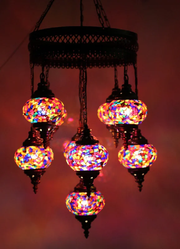 Bohemian - Style Beaded Chandeliers for Eclectic DecorBohemian - Style Beaded Chandeliers for Eclectic DecorTurkish Mosaic 9 Globe Chandelier Lamp Bohemian - Style Beaded Chandeliers for Eclectic DecorBohemian - Style Beaded Chandeliers for Eclectic DecorTurkish Mosaic 9 Globe Chandelier Lamp