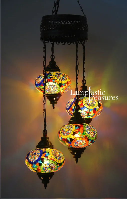 Chandeliers with Murano Glass for a High - End Artistic TouchChandeliers with Murano Glass for a High - End Artistic TouchTurkish Mosaic 4 Globe Chandelier Lamp Chandeliers with Murano Glass for a High - End Artistic TouchChandeliers with Murano Glass for a High - End Artistic TouchTurkish Mosaic 4 Globe Chandelier Lamp