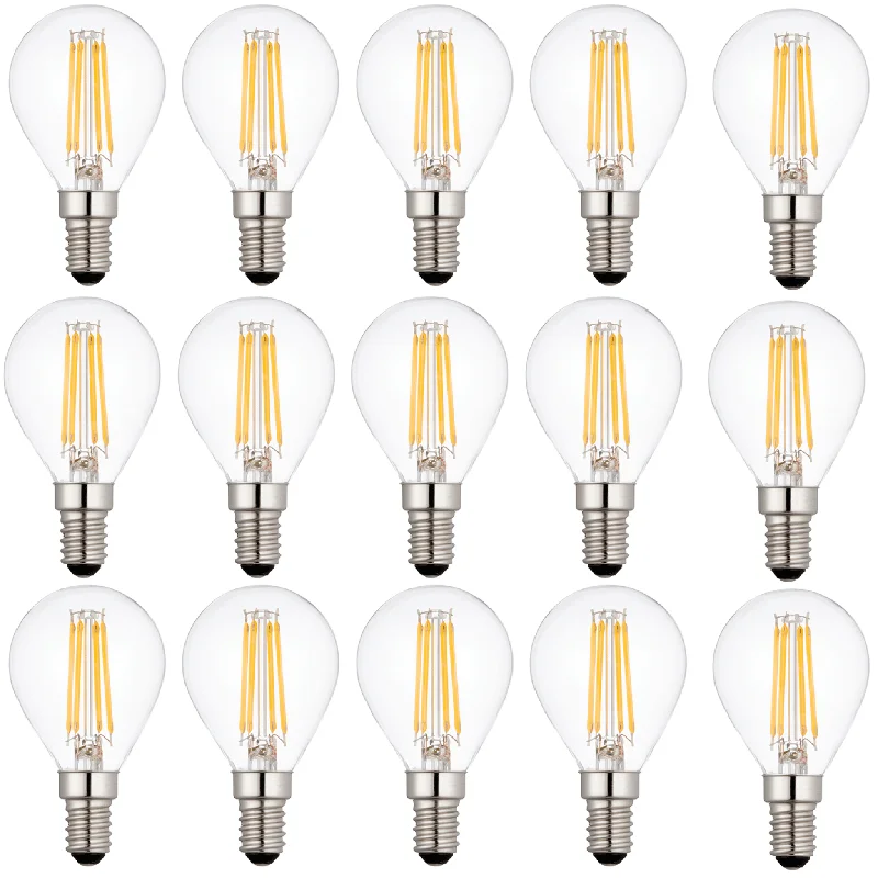 Fabric Floor Lamp with a Linen Shade for a Relaxed AestheticFabric Floor Lamp with a Linen Shade for a Relaxed Aesthetic15 x E14 LED Filament Lamp/Bulb Dimmable 4W (40W Equivalent)