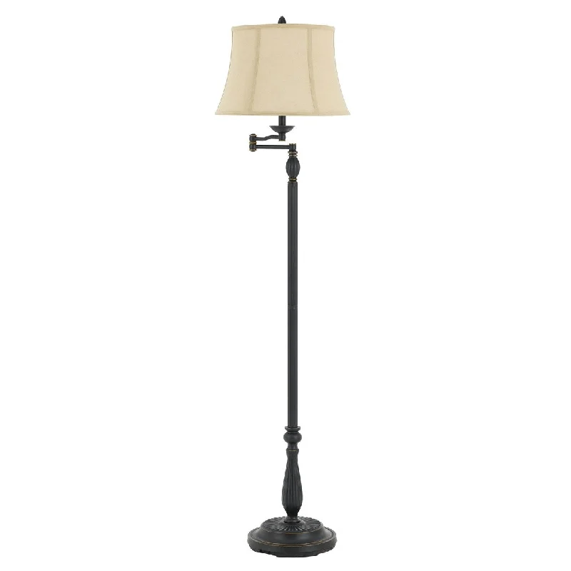 USB Charging Port Floor Lamp for Convenient Device ChargingUSB Charging Port Floor Lamp for Convenient Device Charging150W 3 Way Resin Swing Arm Floor Lamp with Bell Shade,Dark Bronze and Beige