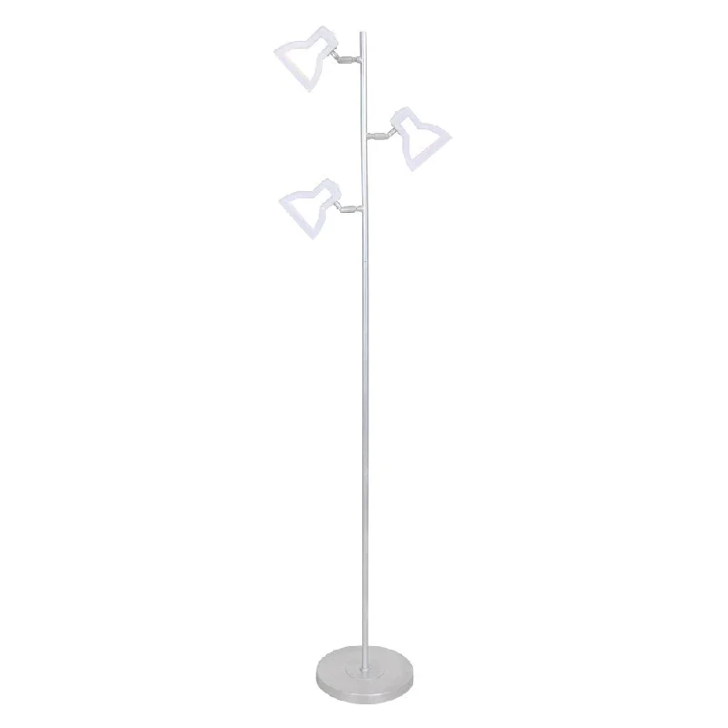 Industrial Style Floor Lamp with Exposed Bulbs for Loft ApartmentsIndustrial Style Floor Lamp with Exposed Bulbs for Loft Apartments2D Contemporary LED Tree Floor Lamp by LumiSource