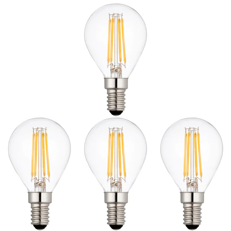 Modern Minimalist Floor Lamp for Contemporary Living RoomsModern Minimalist Floor Lamp for Contemporary Living Rooms4 x E14 LED Filament Bulbs Dimmable 4W (40W Equivalent)