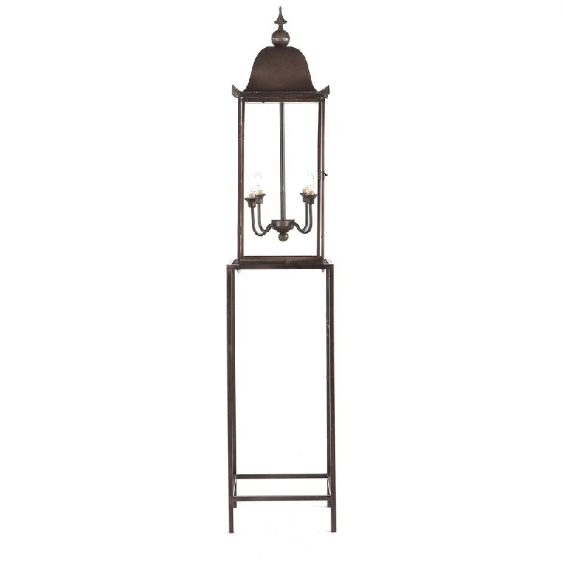 Bohemian Inspired Floor Lamp for Eclectic Home DecorBohemian Inspired Floor Lamp for Eclectic Home DecorArtezia Black/Brown Aluminum/Glass 4-light Post Lantern Floor Lamp Bohemian Inspired Floor Lamp for Eclectic Home DecorBohemian Inspired Floor Lamp for Eclectic Home DecorArtezia Black/Brown Aluminum/Glass 4-light Post Lantern Floor Lamp