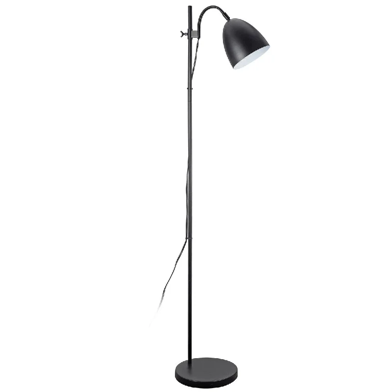 Adjustable Height Floor Lamp for Versatile Lighting NeedsAdjustable Height Floor Lamp for Versatile Lighting NeedsAspen Crative One-Light Metal Floor Lamp, Modern Design in Matte Black,58.25"H - Matte Black Adjustable Height Floor Lamp for Versatile Lighting NeedsAdjustable Height Floor Lamp for Versatile Lighting NeedsAspen Crative One-Light Metal Floor Lamp, Modern Design in Matte Black,58.25"H - Matte Black