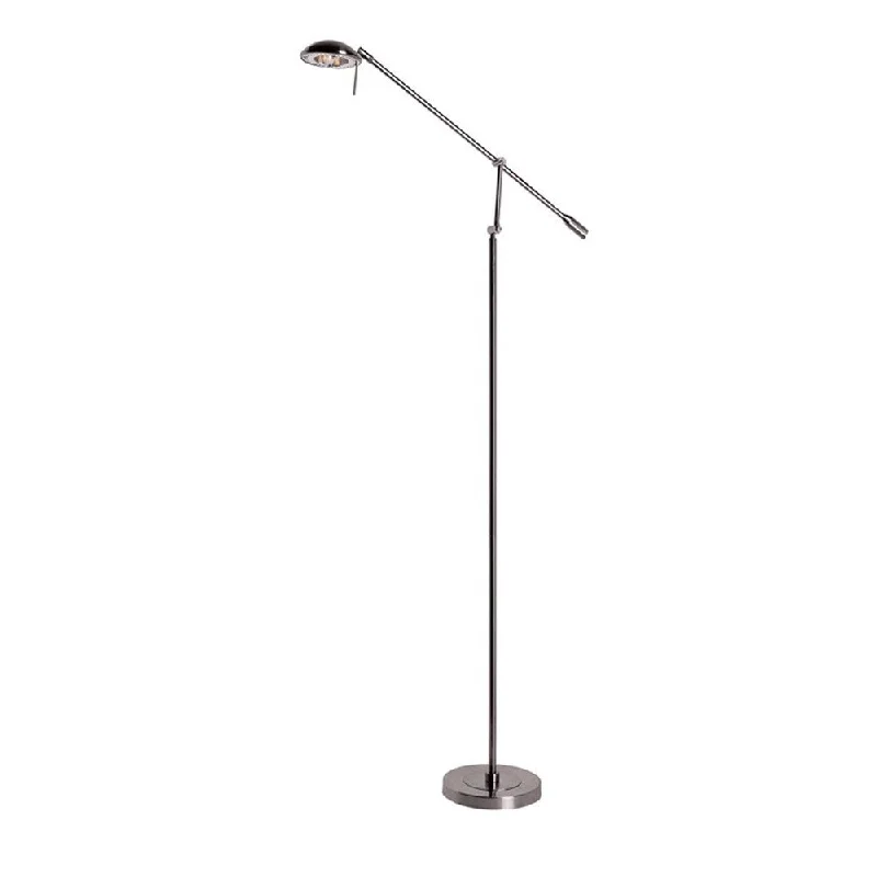 Industrial Style Floor Lamp with Exposed Bulbs for Loft ApartmentsIndustrial Style Floor Lamp with Exposed Bulbs for Loft ApartmentsCambridge 1-Light Antique Nickel 76 in. Floor Lamp