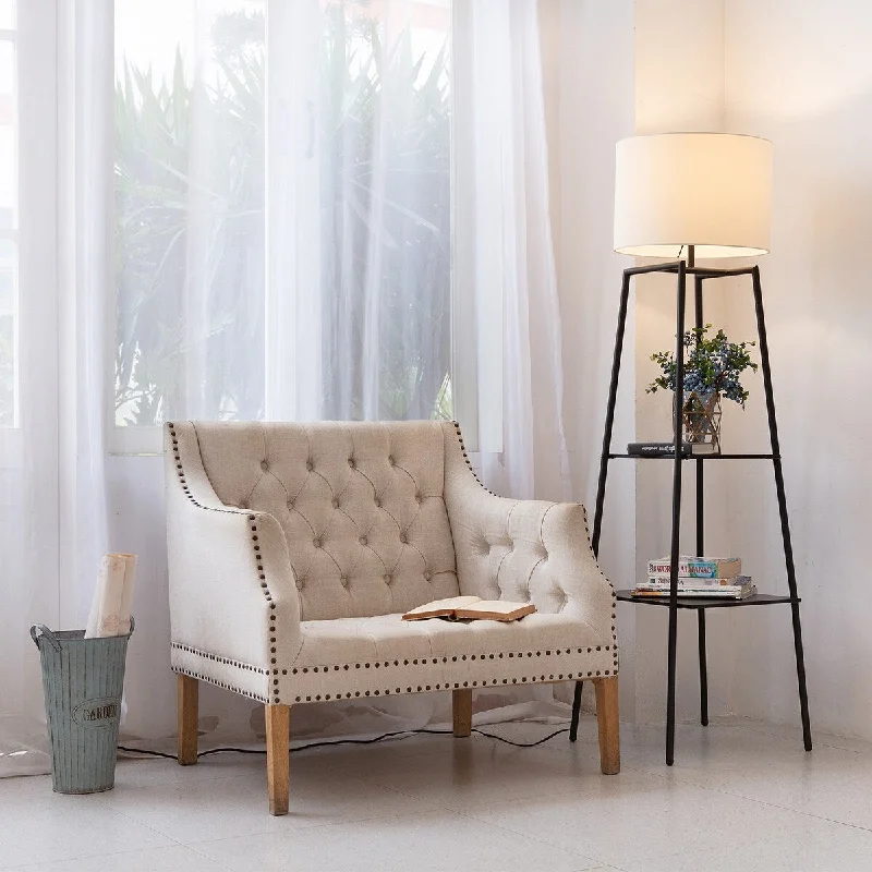 Glass Floor Lamp with Frosted Shades for Soft Diffused LightGlass Floor Lamp with Frosted Shades for Soft Diffused LightCollins 61" Dark Walnut Finish Shelf Floor Lamp with CEC Title20 Led Bulb Included Glass Floor Lamp with Frosted Shades for Soft Diffused LightGlass Floor Lamp with Frosted Shades for Soft Diffused LightCollins 61" Dark Walnut Finish Shelf Floor Lamp with CEC Title20 Led Bulb Included